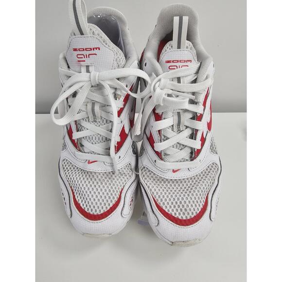 Nike Zoom Air Fire White University Red RARE - Picture 7 of 11